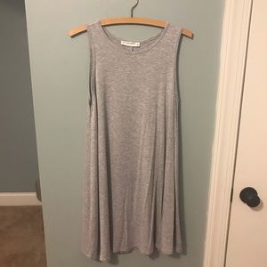 Simple gray dress